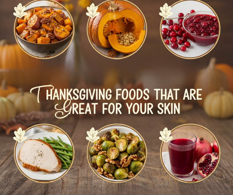 Thanksgiving Foods That Are Great for Your Skin